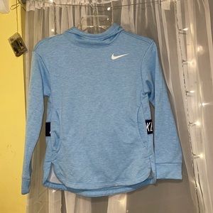 Blue Nike Hooded Sweatshirt